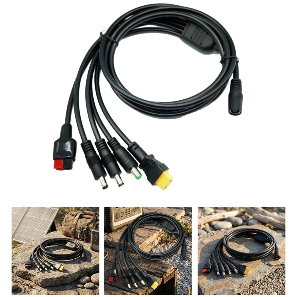 DC7909 to Solar Charging Cable for Use with Solar Generators Power Stations and DC-Powered Accessories in Field Operations