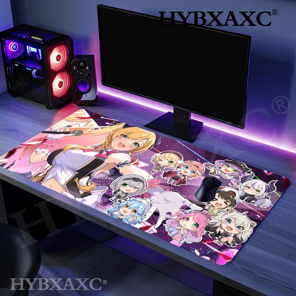 

HYBXAXC Shukusei Loli Kami Requiem Shigure Ui Kizuna AI Usada Pekora Minato Aqua Gawr Gura Hololive Houshou Marine XXL Mouse Pad