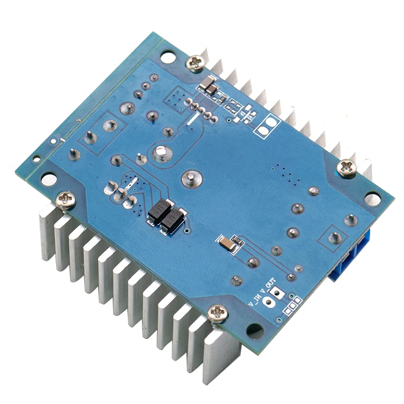 Módulo ajustável Step-Down, módulo do poder do veículo da eficiência elevada, eficiência elevada de 95%, 12A, DC-DC