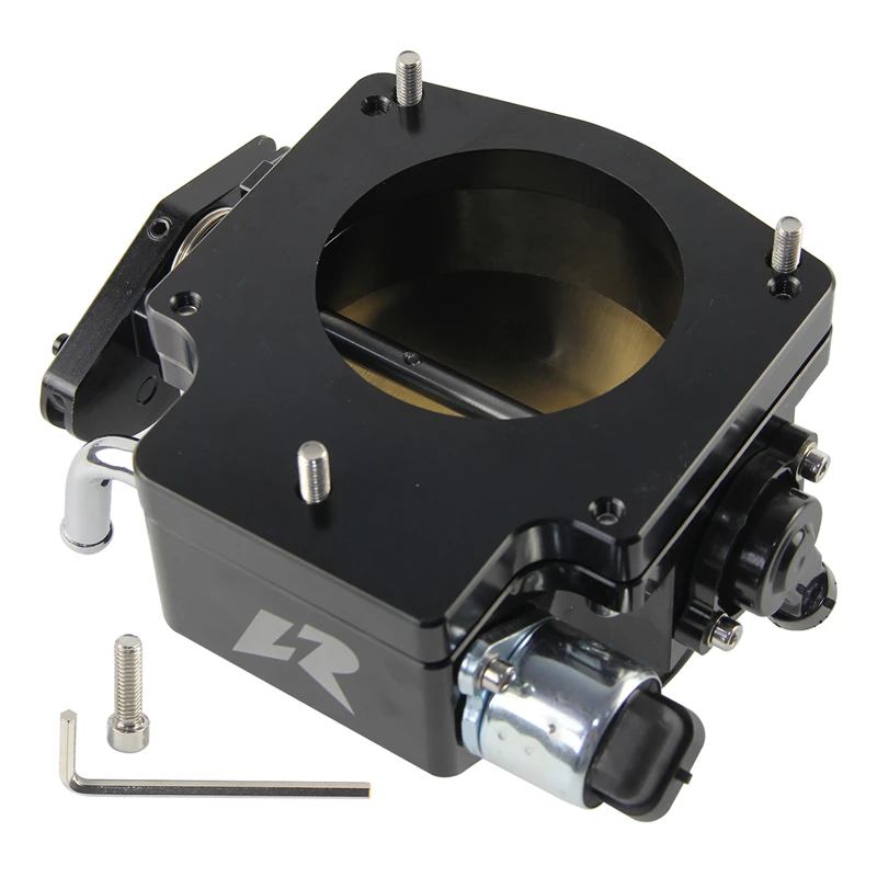 92MM Throttle body+TPS IAC+Adapter Plate Fit Fot Chevy GM Gen III LSX LS LS1 LS2 LS7