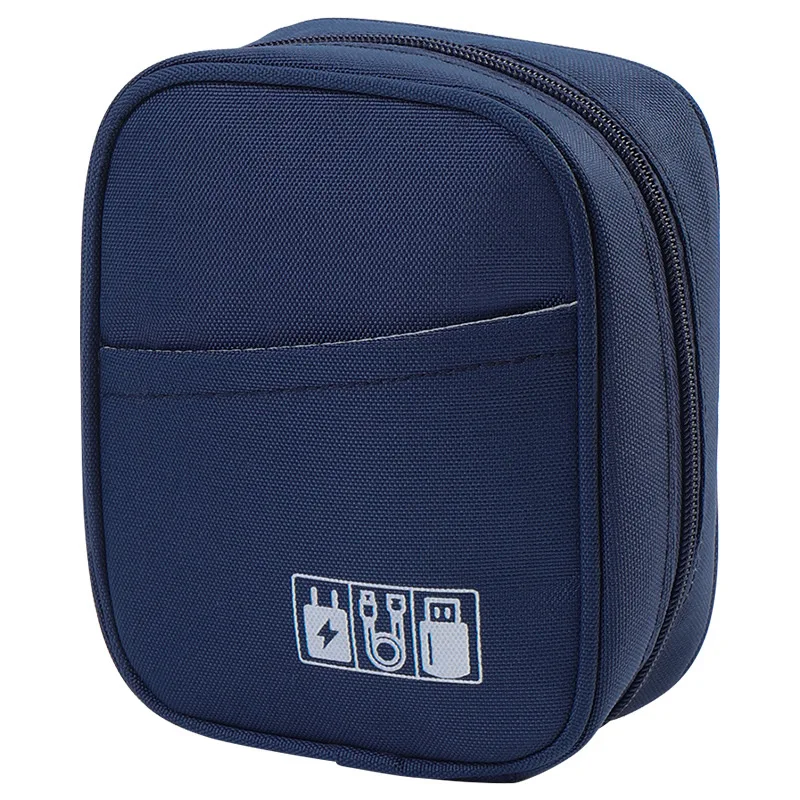 New Fashion Travel Storage Bag Portable Digital Product Storage Bag USB Data Cable Organizer Headset Charging Treasure Box Bag