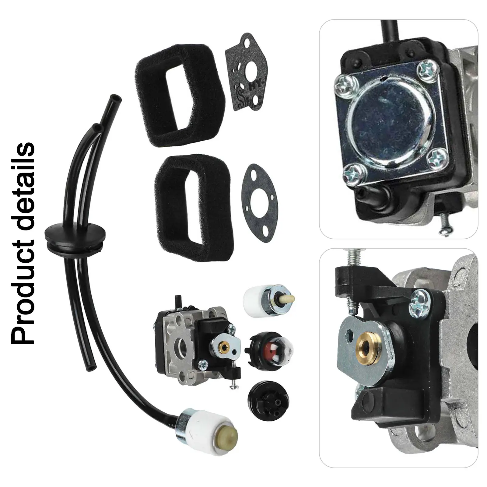 

Comprehensive Carburetor Kit for Toro 51972 51974 51952 51954 51955 51956 51957 51958 Including All Necessary Parts