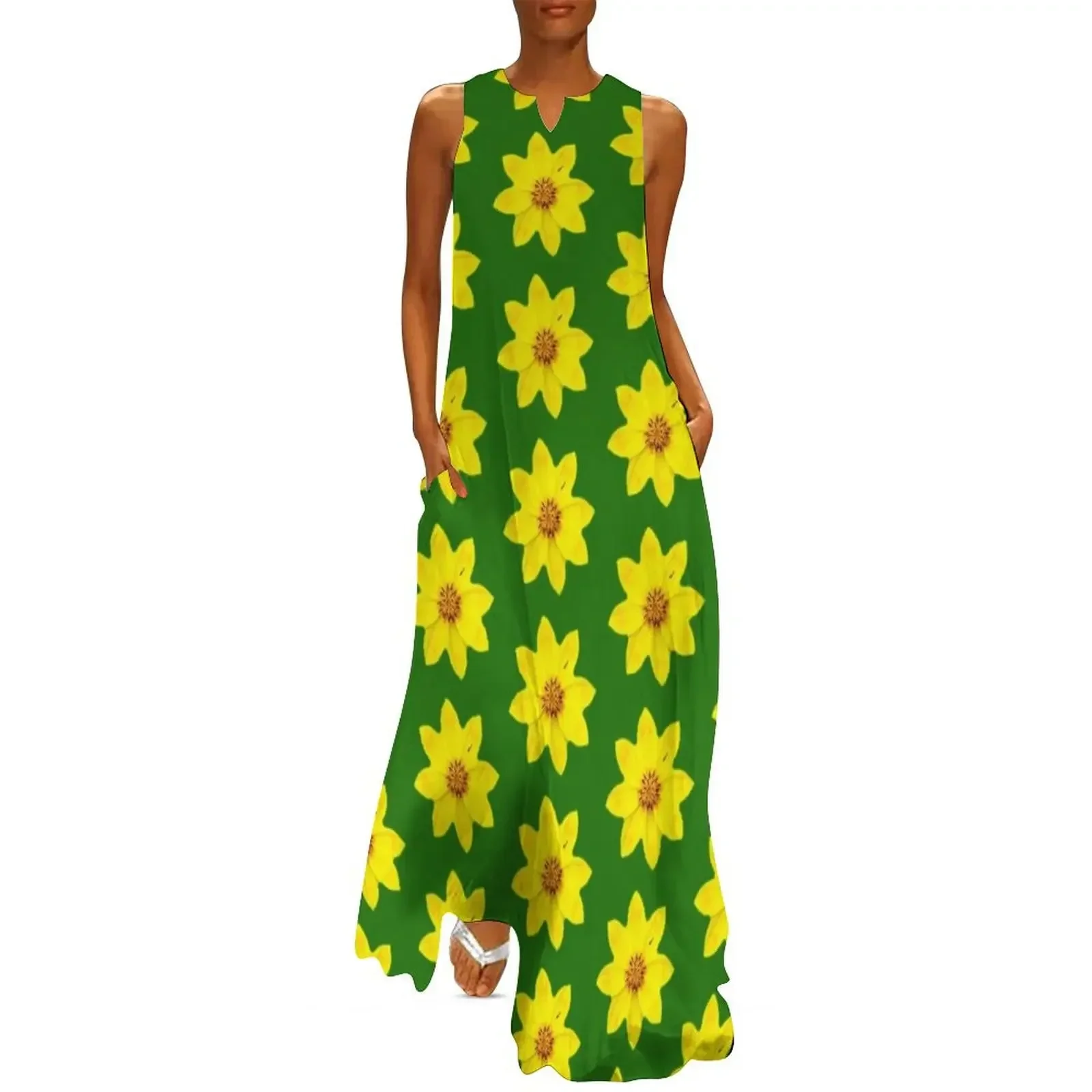 

Adey Abeba-Enkutatash Long Dress evening dress women Elegant gowns loose women's dress summer for women 2025