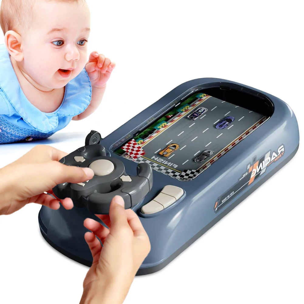 Simulatie van autorijden voor peuters, raceautospel, muzikaal interactief simulatie-race-speelgoed, rijspellen voor jongens, meisjes, kerstcadeaus