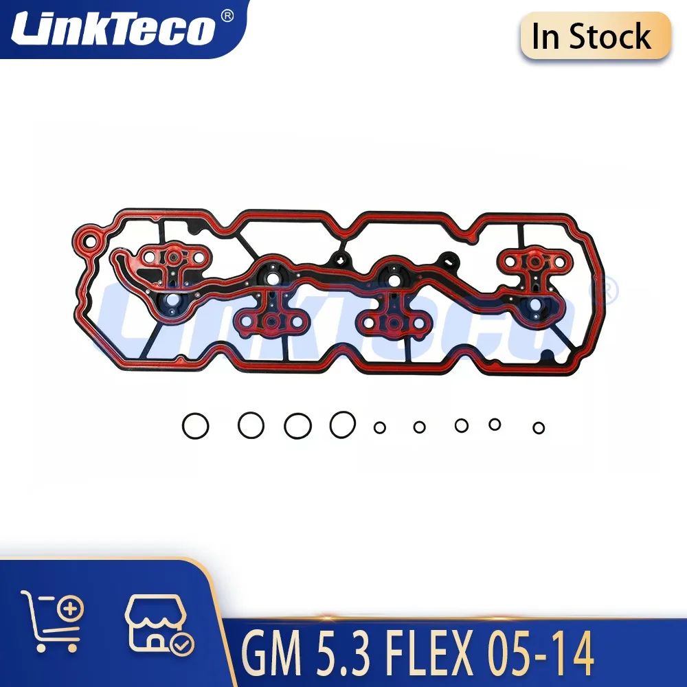 

Engine Intake Manifold Gasket Set Fit 5.3L V8 FLEX Gas OHV 16V For Buick GMC Yukon Chevrolet Tahoe Isuzu 5.3L MS96871 2005-2014
