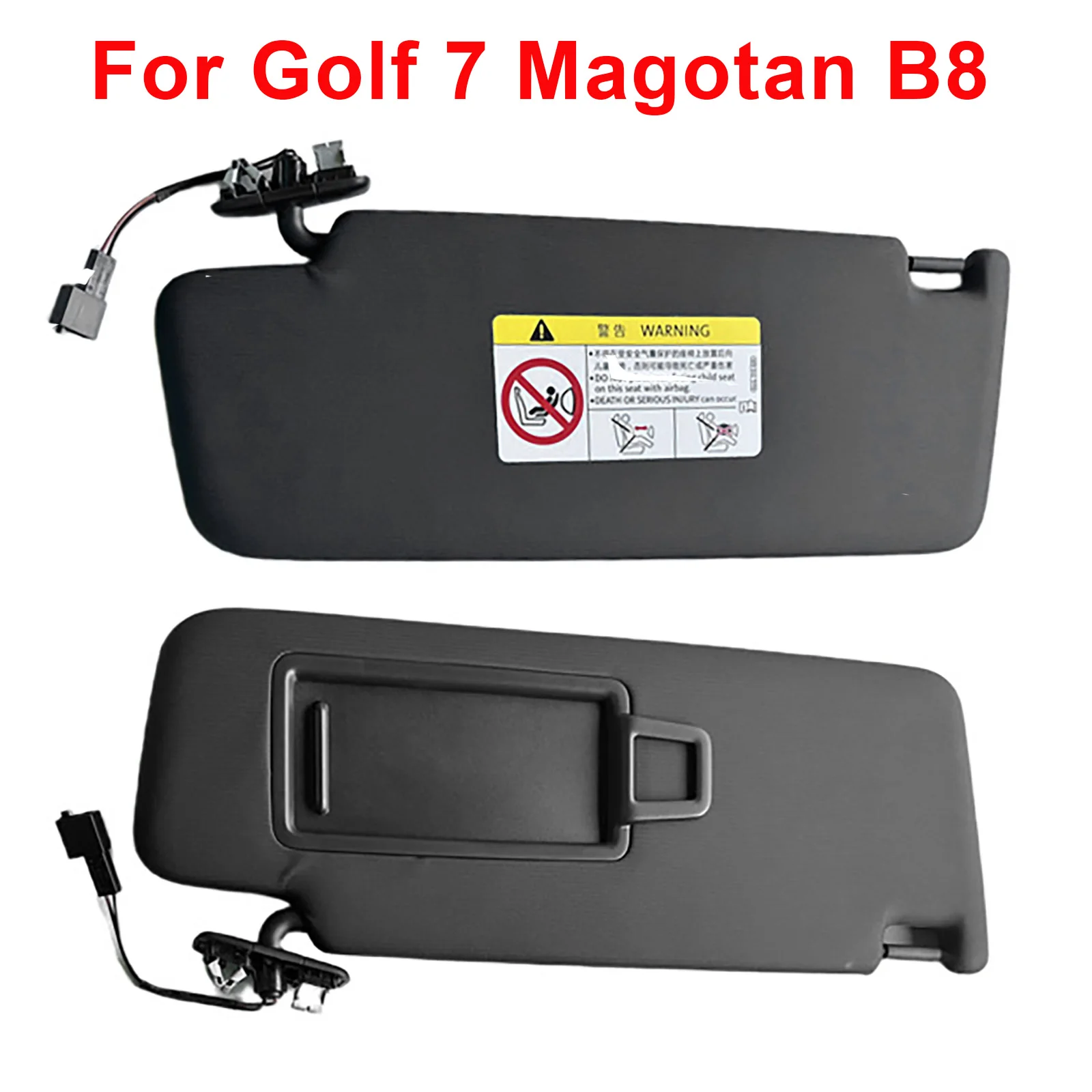 

Car Front Sun Visor Panel Windshield Sun Visor Shade Shield Sunshade Cover Fit for Golf 7 Magotan B8 5GG857552 / 5GG857551