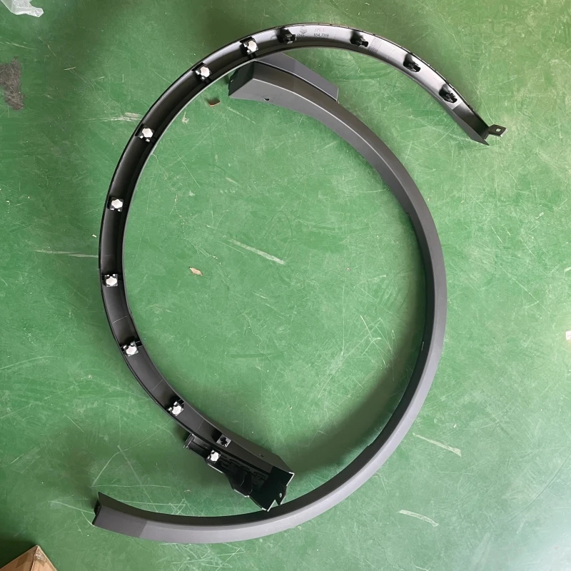 Car Wheel Eyebrow for Volkswagen vw Tiguan Rline 2017-2021 Unpainted Wide Fender Trim Wheel Arch Auto Accessories