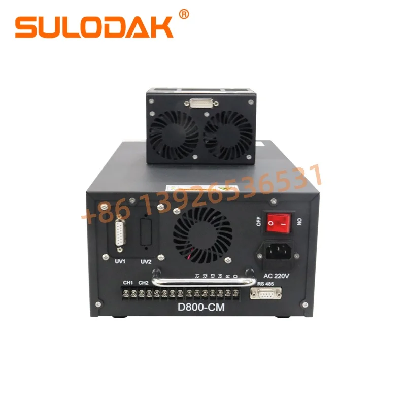 Fan Cooled Uv Led Curing System 365nm Uv Led Lamp Touch Screen UV Glue Curing Machine