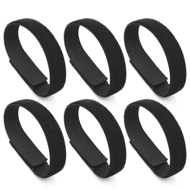 Trousers Blouses Straps 6X Elastic Boot Bands Straps With Hook And Loop Polyester Nylon Adjustable Cowboy Boot Straps