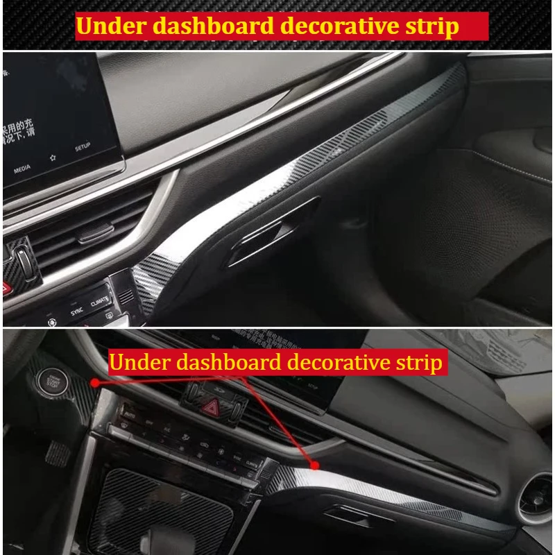 

for Kia Cerato/Forte/K3 2019-2020-2021 Decorative light strip for the dual flashing light switch under the dashboard