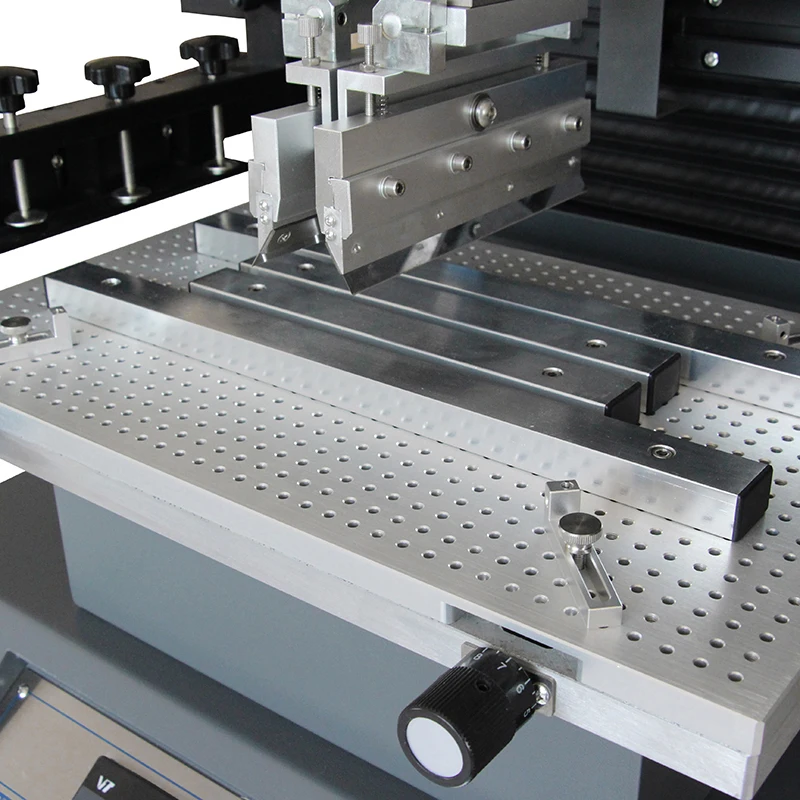 Stock in EU Pick and Place Machine YX3250 SMT Screen Printing Solder Paste Printer Production Line For Led Lamps