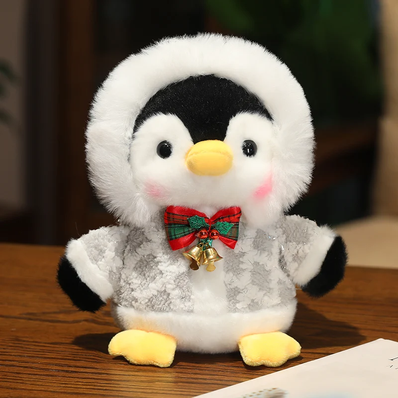 2024 Christmas Cute Penguin Plush Toy Kids Girl gift Merry Christmas Decor for Home Xmas Ornaments Navidad 2025 Happy New Year