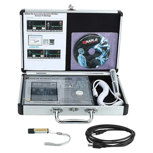 8G Quantum Magnetic Resonance Analyzer Body Scanner Machine Full Body Check up with 44 Reports Household Analyzer