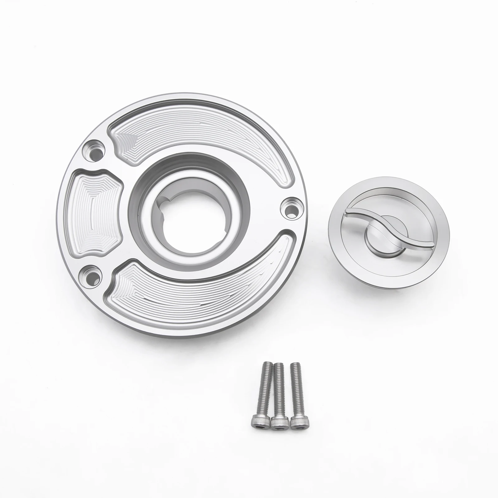 For CFMOTO XO-1 Papio 125 CF125 Aluminum CNC Motorcycles Fuel Tank Cap Gas Cap Cover Keyless