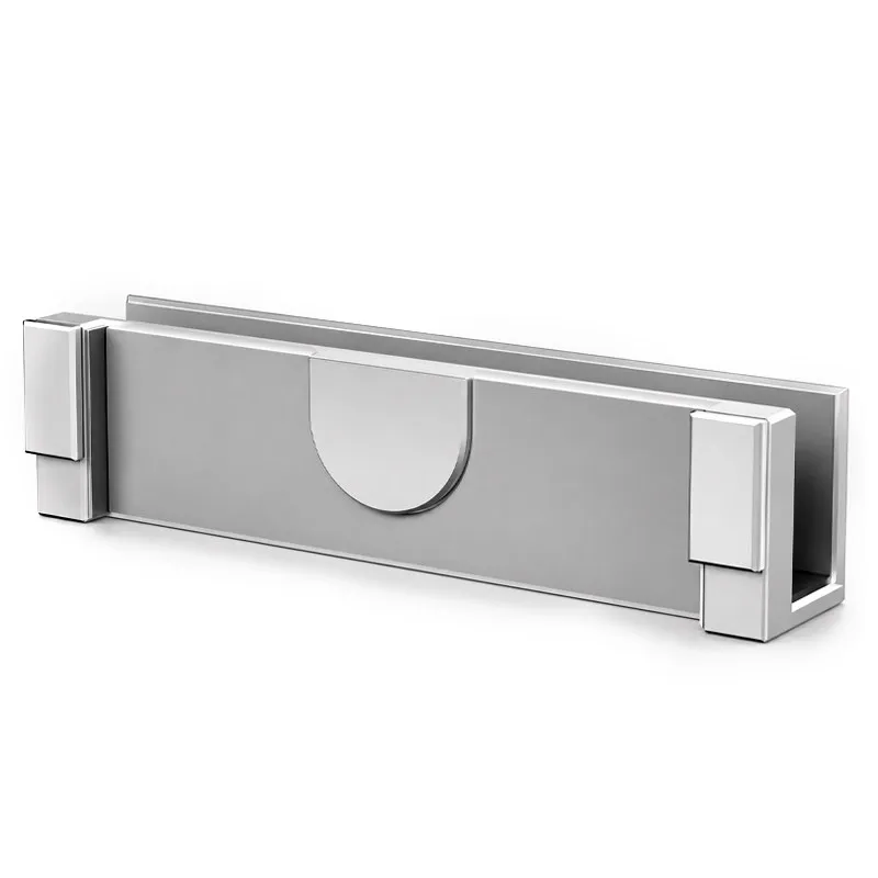 Space Saving Laptop Stand for Monitor Base, Dual Use Storage Rack, Premium Aluminum, Minimalist Desk Organizer