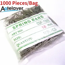 1000Pcs/Bag Diameter 1.5mm Spring Bar Pins Universal Stainless Steel Watch Band Link Pins Watch Accessories Watch Straps Adapter