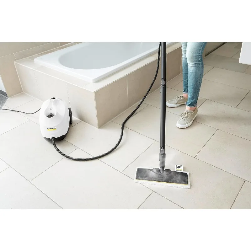 steam cleaner SC 3 EasyFix (short heating time: 30 seconds, surface per tank filling 1 x descaling cartridge, parking mode