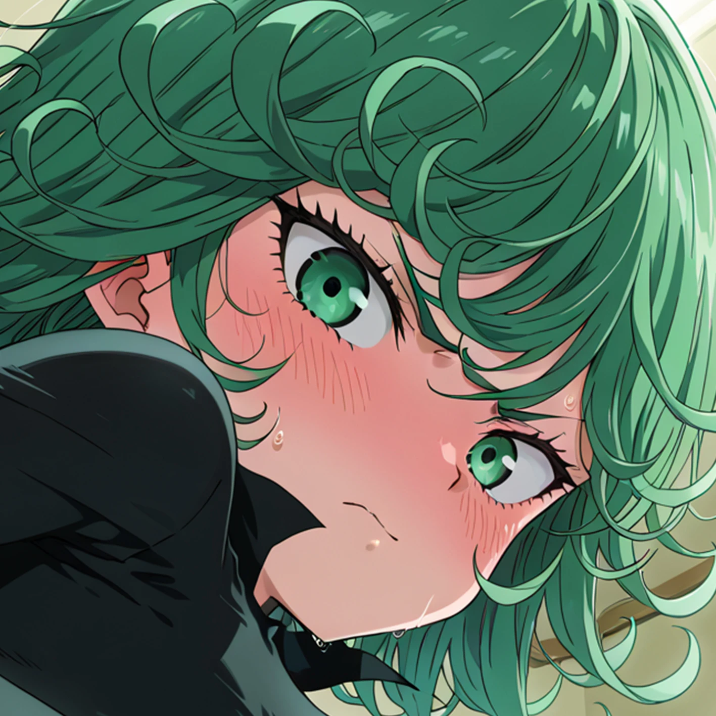 Dakimakura Anime curly green hair Pillow Cover Sofa Cushion Double-side Print Throw Pillow Case 40X60cm