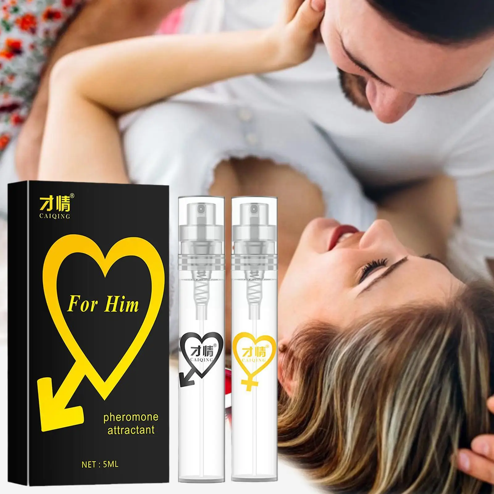5ml Pheromone Perfume For Men Women Parfum Couple Sexy Perfumes Long Lasting Fragrance Body Scent Spray Flirting Attractant