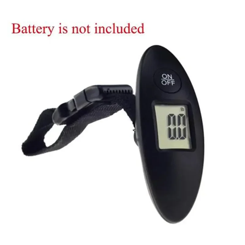 1Pc 40kg/100g LCD Digital Electronic Luggage Scale Portable Suitcase Scale Handled Travel Bag Weighting Fish Hook Hanging Scale