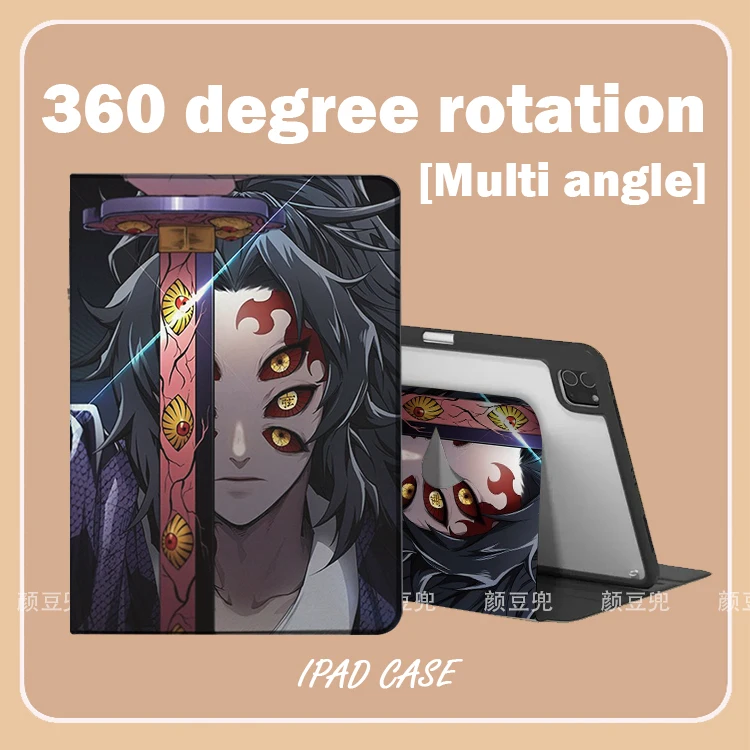 

Чехол Kokushibo Anime для iPad 10.2 8th Air 4 5 6 Mini 5 6 7 Роскошный силиконовый чехол для Air 7 Pro13 iPad 11th 10th 2025 Air6 7 11in