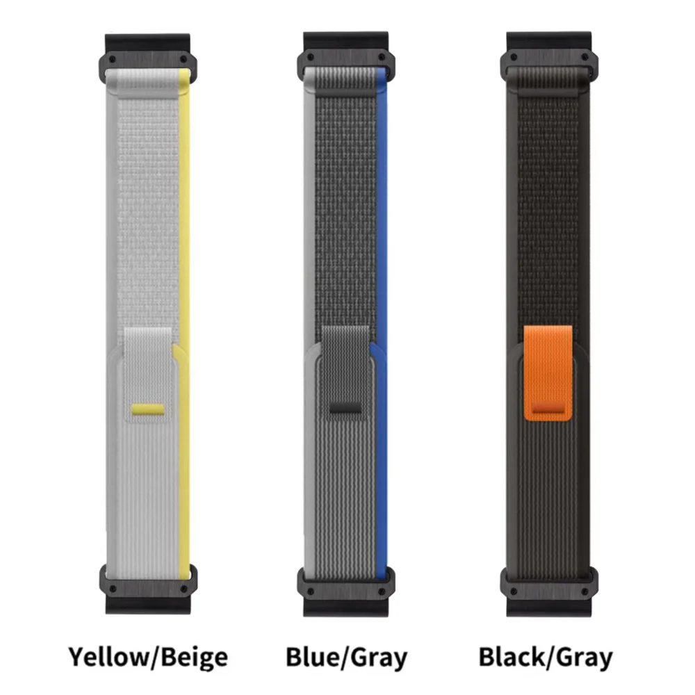QuickFit 26mm 22mm Sports Nylon Strap Bracelet For Garmin Fenix 8 E 47mm 51mm 7X 7 Pro 6 6X 5 5X/Epix Gen 2/Enduro 3 Watchband