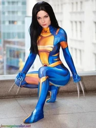 X-23 Laura Kinney Cosplay Costume Adults Halloween Zentai Suit Female Woman Girls Superhero Bodysuit