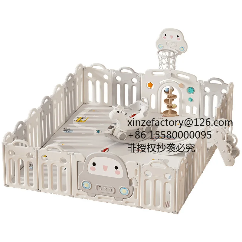 Factory Direct 2026 Top Rated Children's Play Fence Baby Crawling Toddler Fence Indoor Baby Ground Fence