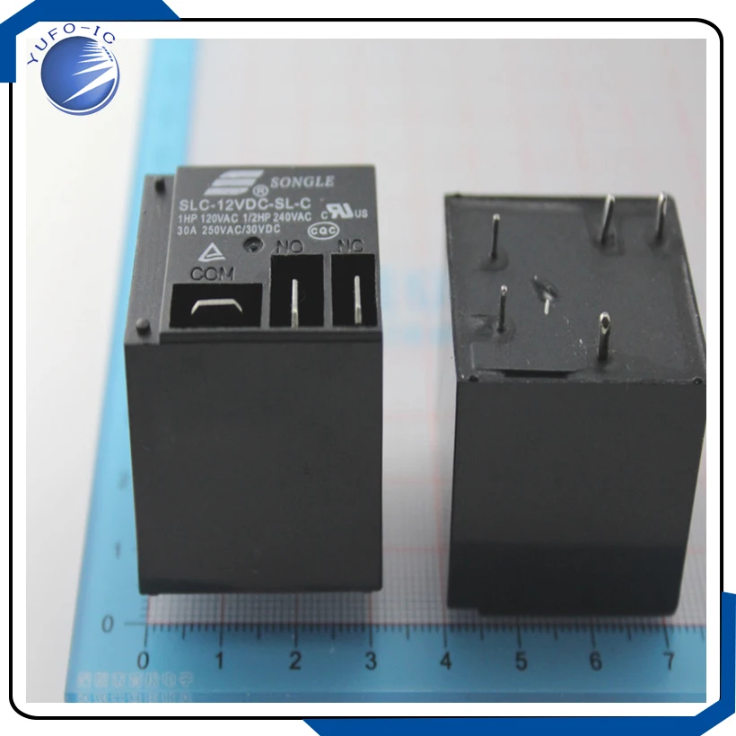 2 قطعة/الوحدة SLC-12VDC-SL-C T91 إلكترونيات