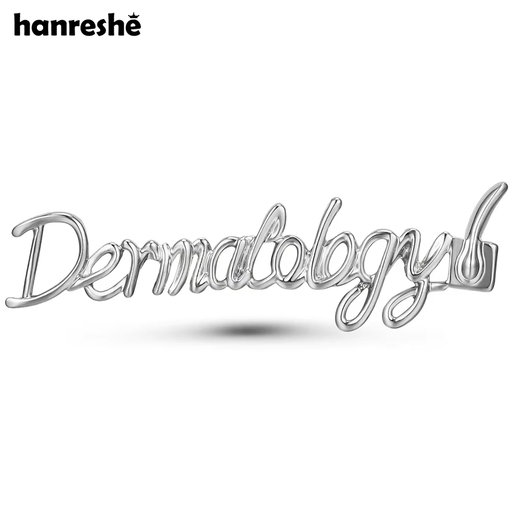 

Hanreshe Dermatology Medical Brooch Pins Dermatologist Backpack Lapel Badge Medicine Jewelry for Doctor Nurse Gifts