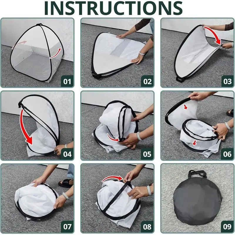 ABKP-Popup Garden Netting Bug And Shade Covers, 22