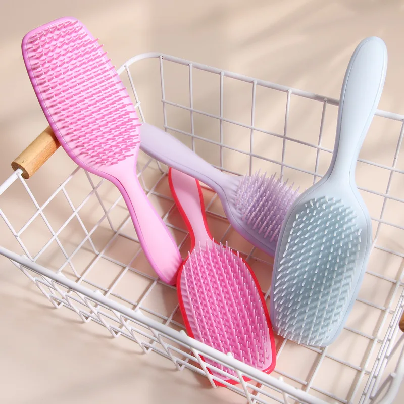 

Not Knotted Tangle Detangle Scalp Massage Comb Hairdressing Salon Care Tools Air Cushion Comb Anti-static Massage Hair Brushes