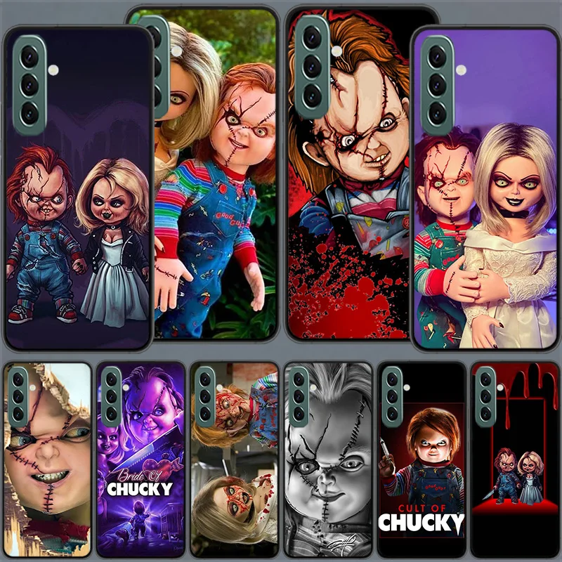 Chucky Doll Horror Movie Phone Case For Samsung A15 A25 A35 A55 Galaxy A05S A16 A03S A02S A71 A51 A41 A31 A21 A11 A70S A50S A30S