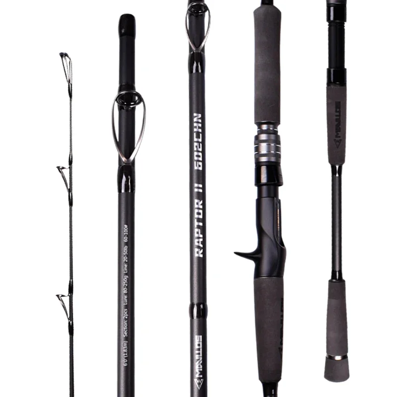 Caña de Jigging Mavllos RaptorII – Carbono 80-250g agua salada