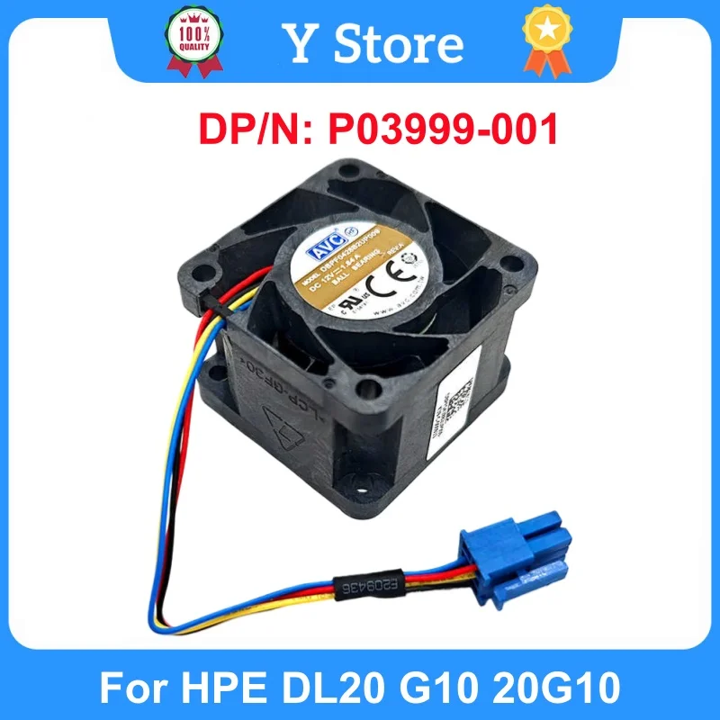 

Y Store For HPE DL20 G10 20G10 Cooling Fan P03999-001 P04002-001 P07202-001 Fast Ship