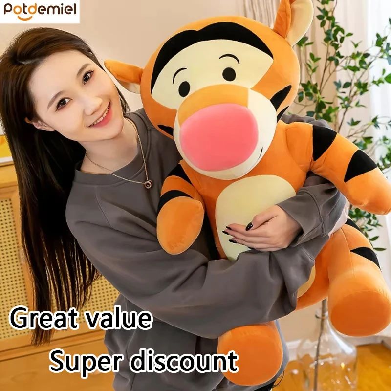 

Новые плюшевые игрушки с изображением тигра, милые животные, куклы, удобные мягкие плюшевые куклы, украшения для комнаты тигра, подарок на день рождения для мальчиков и девочек