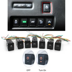 1Pc Led fog light daytime running light DRL Switch Power On Off Button for Nissan X-Trail T32 2014 - 2020 Qashqai J11 2015 2016