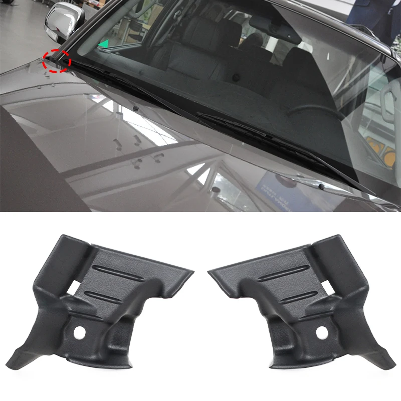 For Mitsubishi Pajero Montero III V73 V75 V77 Front Windshield Wrap Corner Trim Wiper Cowl Side Trim Cover Lid MR478793 MR478794