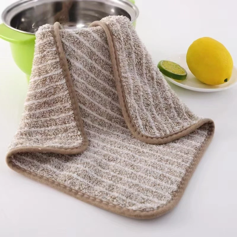 

5/10/20pcs Kitchen Cloth Dish Towels Super Absorbent Coral Velvet Dishtowels Nonstick Oil Washable Fast Drying
