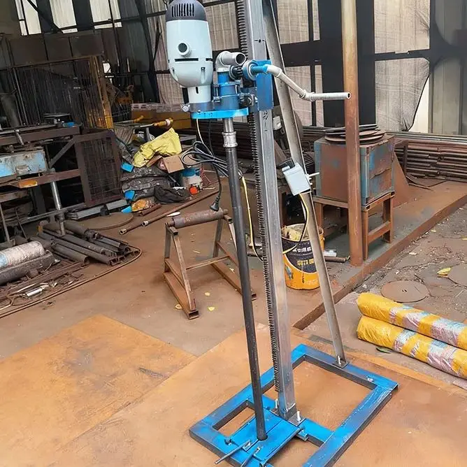 

Индивидуальная электрическая буровая установка для водяных скважин с простым управлением, 60 м, портативная, вертикальная, для ирригации ферм и животноводства