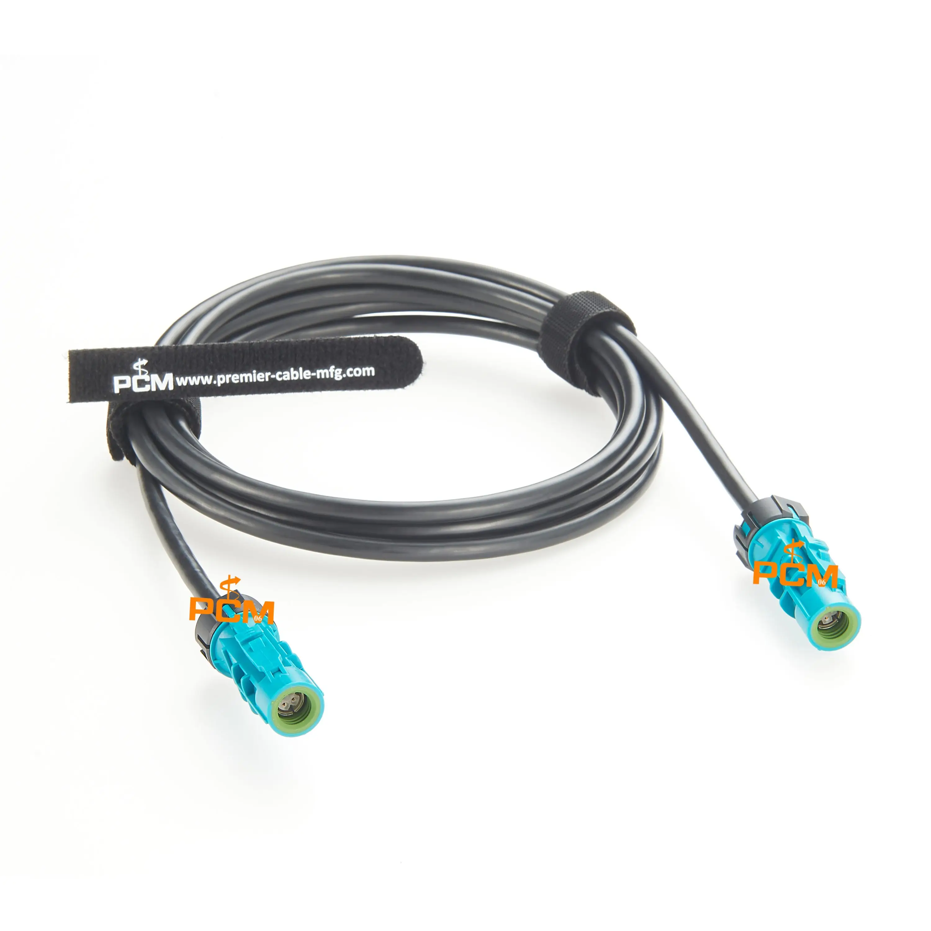 Waterproof HSD Cable Rosenbeger D4K14A-1D5A5-Z HSD Z Code Female to Female High Speed 4 Core 535 LVDS Cable Harness for BMW Audi