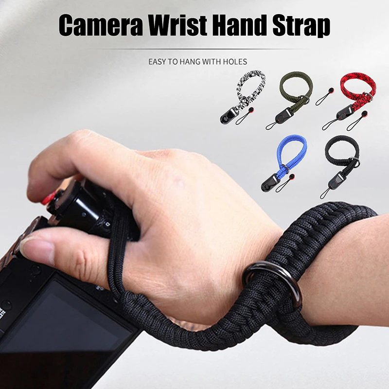 Nylon Camera Wrist Strap Camera Wristband Fast Release Shoulder Neck Cord Strap For  Canon Nikon Fuji Leica SLR Camera Strap