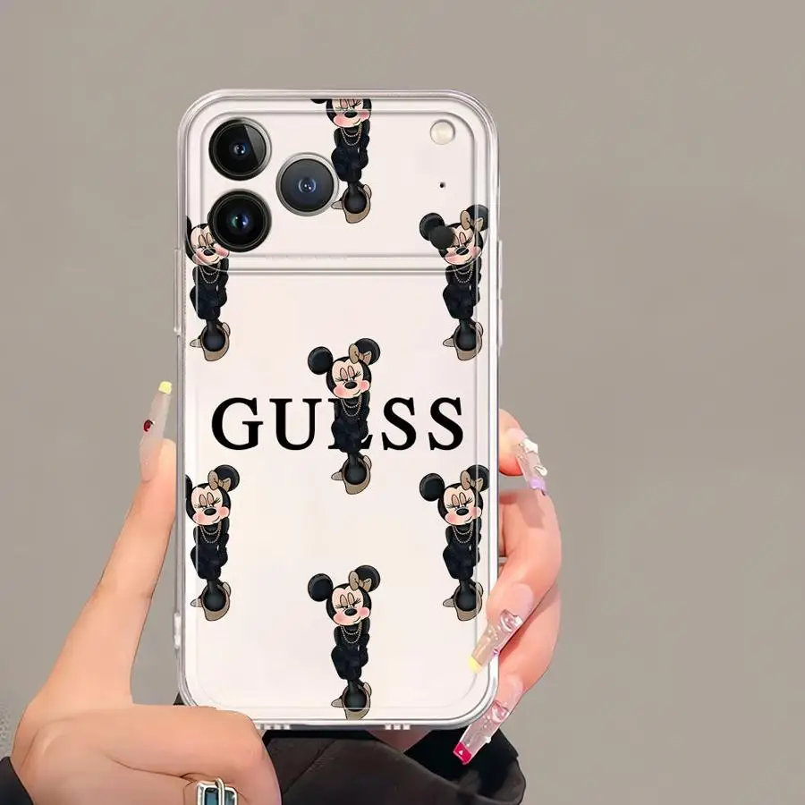 حافظة لهاتف آيفون 16 15 14 Plus 12 Mini 17 Air 7 8 13 12 11 Pro MAX XR 16e ديزني ميكي ميني فاشن #2