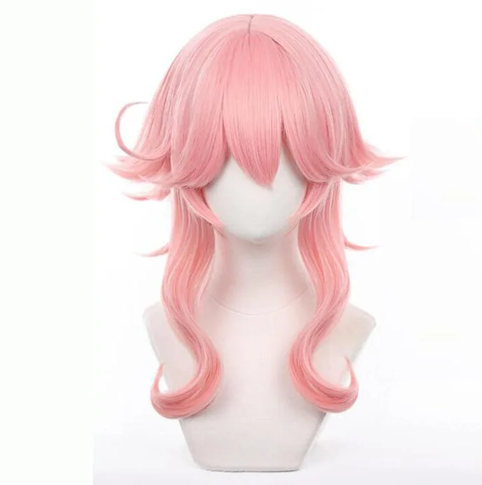 Dori Cosplay Wig Impac Sumeru Dori Pink Heat Resistant Synthetic Hair Anime Game Wigs