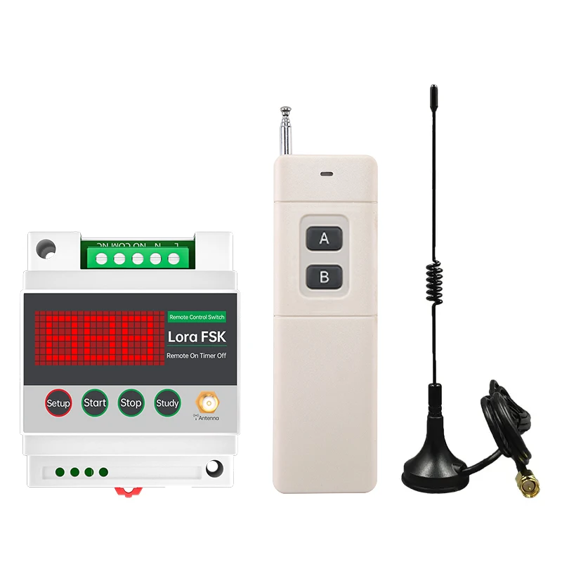 Trasmettitore Wireless Lora Rf con telecomando a lungo raggio 433mhz HK-FK1-X