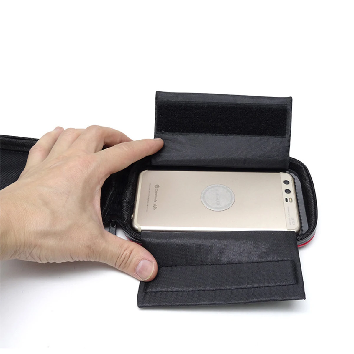 

Xl Mountain Bike Front Beam Bag Waterproof Fabric for Phone Storage Cycling Handlebar Bag with Sun Visor for Keys Tools Power