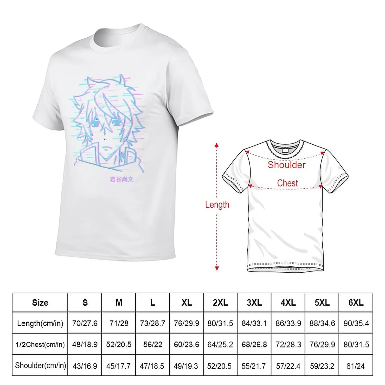 Naofumi Iwatani T-Shirt customs quick drying summer clothes vintage Men's t-shirt