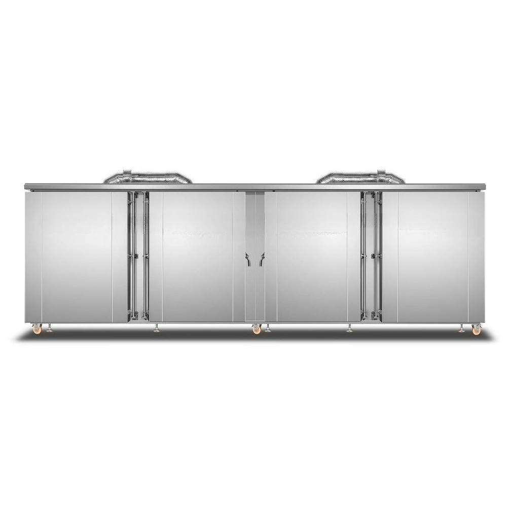 Liquid Nitrogen Cryogenic Cabinet IQF Freezer Machine Industrial Blast Freezer Ultra Fast Freezer Equipment