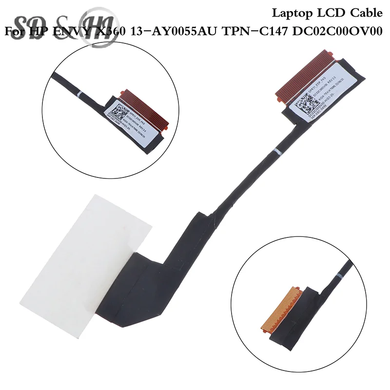 

Laptop LCD Cable Screen Flex Cable Display Screen For HP ENVY X360 13-AY0055AU TPN-C147 DC02C00OV00