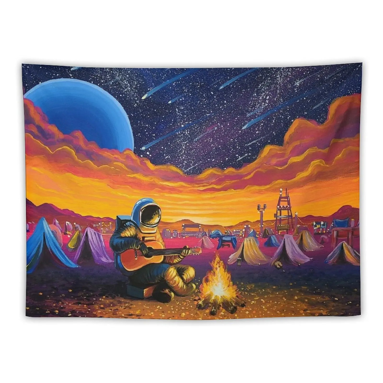 

Intergalactic Music Fest Tapestry Wallpaper Bedroom Room Aesthetic Decor Bathroom Decor Decor Home Tapestry